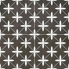 Dual Gres Chic Collection New Poole Black 45x45 / Дуал Грэс Чик Коллектион Нью Поле Блэк 45x45 